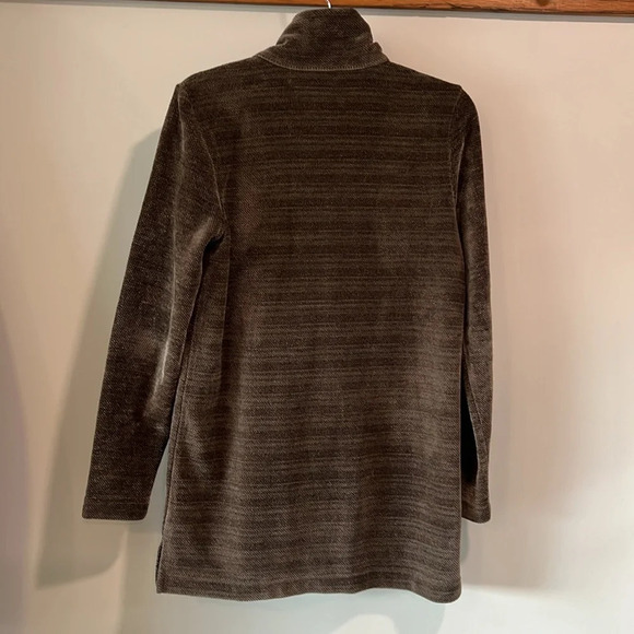 Soft Surroundings - XS, brown and rose gold chenille pull over - Picture 2 of 7